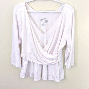 3/4 sleeve blouse